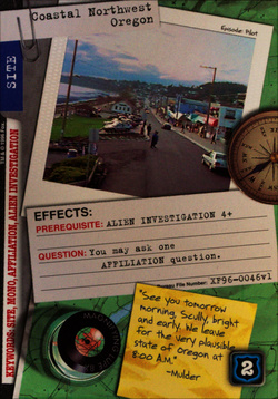 Card XF96-0046v1 - Coastal Northwest Oregon
