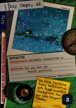 Card XF96-0065v1 - Icy Cape, AK