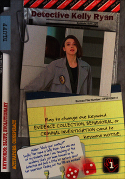 Card XF96-0087v1 - Detective Kelly Ryan