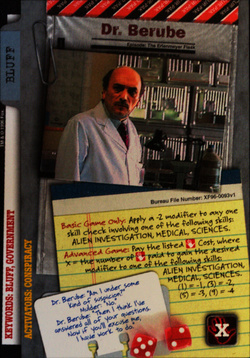 Card XF96-0093v1 - Dr. Berube
