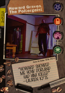 Card XF96-0137v1 - Howard Graves, The Poltergeist