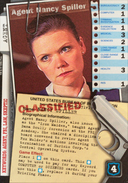 Card XF96-0171v1 - Agent Nancy Spiller