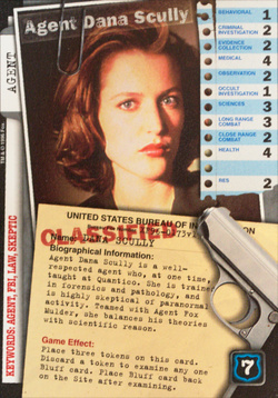 Card XF96-0173v1 - Agent Dana Scully