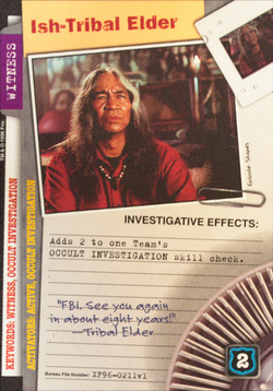 Card XF96-0211v1 - Ish-Tribal Elder