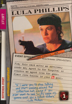 Card XF96-0274v1 - LULA PHILLIPS