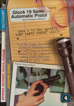Card XF96-0317v1 - Glock 19 Semi-Automatic Pistol