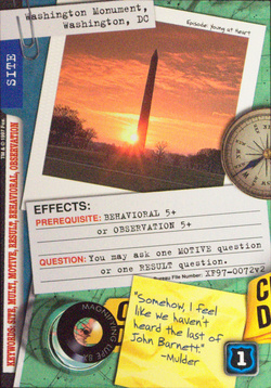 Card XF97-0072v2 - Washington Monument, Washington, DC
