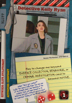 Card XF97-0087v2 - Detective Kelly Ryan