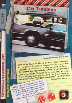 Card XF97-0110v2 - Car Troubles