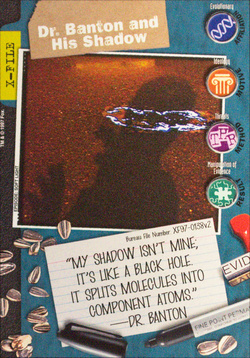 Card XF97-0138v2 - Dr. Banton and His Shadow
