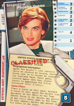 Card XF97-0168v2 - Inspector Phoebe Green