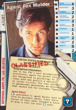 Card XF97-0169v2 - Agent Fox Mulder