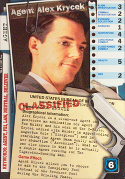 Card XF97-0170v2 - Agent Alex Krycek