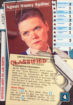 Card XF97-0171v2 - Agent Nancy Spiller