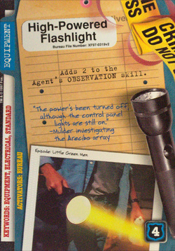 Card XF97-0319v2 - High-Powered Flashlight