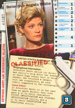 Card XF97-0401x1 - Detective Angela White