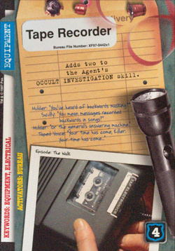 Card XF97-0442x1 - Tape Recorder