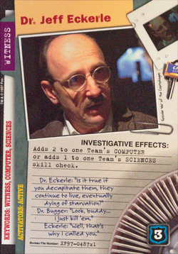 Card XF97-0487x1 - Dr. Jeff Eckerle