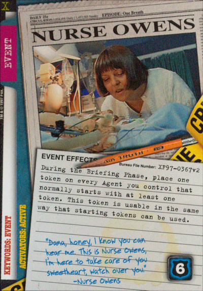 Card XF97-0367v2 - NURSE OWENS